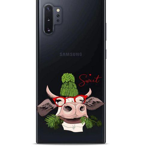 Zoologix (26) Samsung Galaxy Note 20 Ultra Şeffaf Kılıf Silikon Desenli
