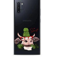 Zoologix (26) Samsung Galaxy Note 20 Ultra Şeffaf Kılıf Silikon Desenli