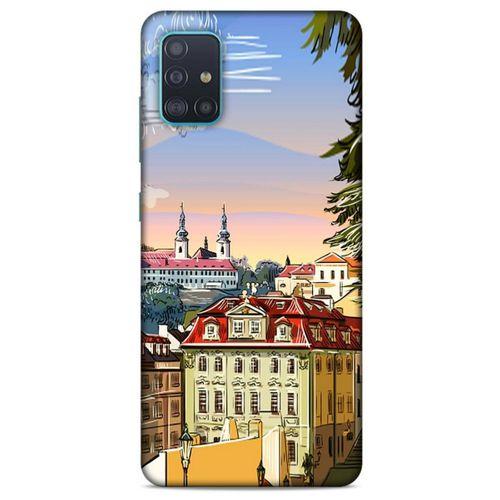 Cityx (46) Samsung Galaxy A51 Kılıf Silikon Kapak Desenli