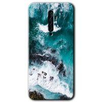 Oppo Reno 2z Kılıf HD Desen Baskılı Arka Kapak - Deniz Kıyısı