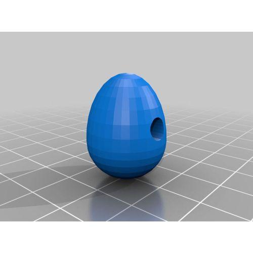 Büyük Yumurta Boncuğu Büyük Delik 3D Baskı (Bu ürün Sadece Plastik parçadır - Almadan Önce Soru Sorabilirsiniz)