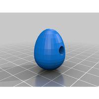 Büyük Yumurta Boncuğu Büyük Delik 3D Baskı (Bu ürün Sadece Plastik parçadır - Almadan Önce Soru Sorabilirsiniz)