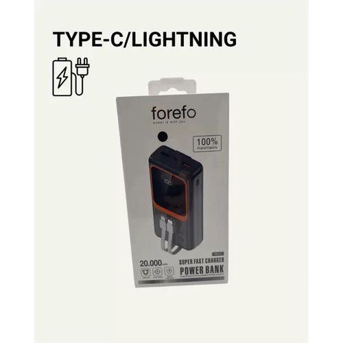 20000 Mah Taşınabilir Powerbank | Çok Kablolu, Hızlı Şarj Destekli (22.5w)