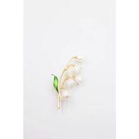 Kardelen Broş - Altın