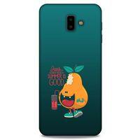 Frutix Armut 02 Samsung Galaxy J6 Plus Kılıf Desenli Silikon