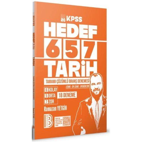 2026 KPSS Tarih 18 Deneme Benim Hocam