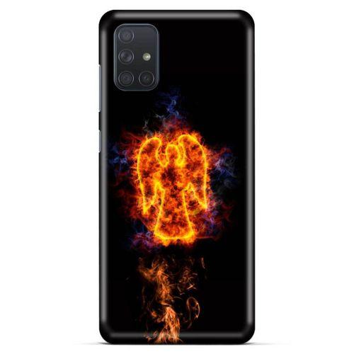 Lopard Samsung Galaxy M51 Uyumlu Kılıf FireX (6) Silikon Kılıf Melek