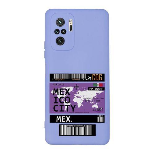 Redmi Note 10s Mexico Desenli Premium Silikonlu Telefon Kılıfı