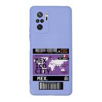 Redmi Note 10s Mexico Desenli Premium Silikonlu Telefon Kılıfı