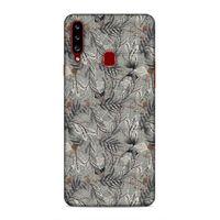 Samsung Galaxy A20s Uyumlu Kılıf Romans (6) Silikon Kılıf Gri
