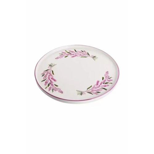 Lila Lavantalı Servis Tabağı 1 Adet Royaleks-BLS2351