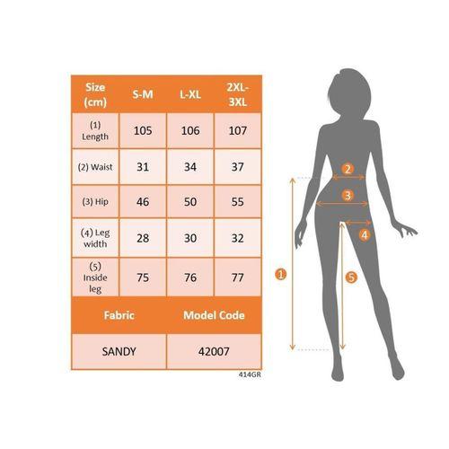 Kadın Yüksek Bel Yanları Volanlı Cepli Sandy Pantolon