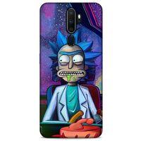 Oppo A9 2020 Uyumlu Kılıf Rick And Morty (45) Liquid Air Kılıf Decoy