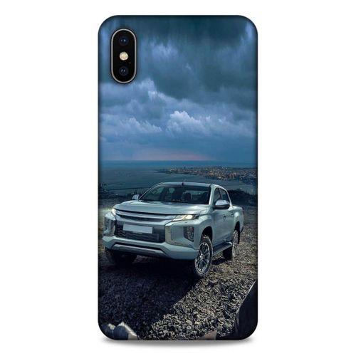 Lopard Apple iPhone XS Max Uyumlu Kılıf PickUpX (37) Silicone Cover Açık Mavi