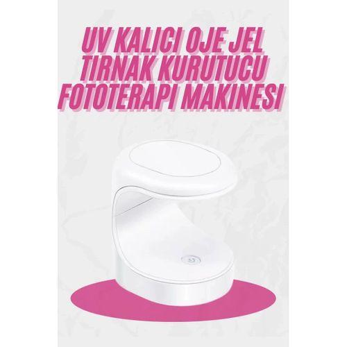 Kalıcı Oje Kurutucu Mini Uv Işınlı Taşınabilir Hızlı Ve Pratik Oje Kurutucu