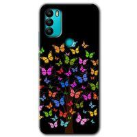 MRCİLETİSİM General Mobile GM 21 Plus Kılıf HD Desen Baskılı Arka Kapak + Temperli Cam - Cacti Prairies