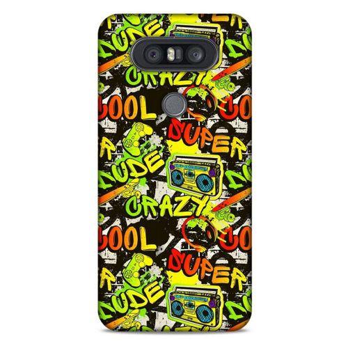 Graffitix (28) Desenli Silikon Kapak LG K41S - K51S Kılıf
