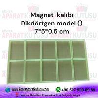 Magnet kalıbı dikdörtgen model