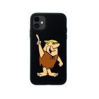 iPhone 11 Barney Moloztaş Tasarımlı Siyah Telefon Kılıfı