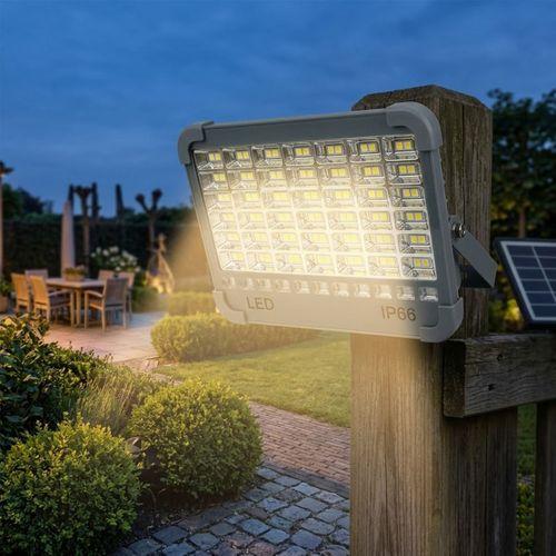 Güneş Enerjili LED Projektör Powerbank IP66 – Kamp & Dış Mekan (Çakarlı)