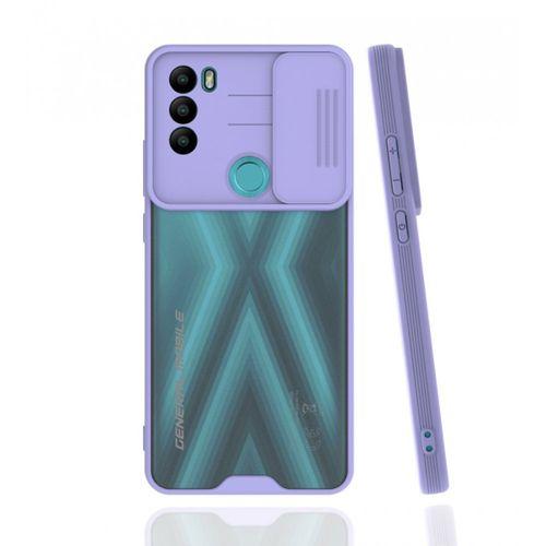 General Mobile GM 21 Plus Kılıf Platin Kamera Koruma Silikon