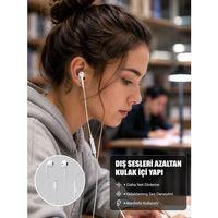 Ergonomik Tasarımlı Stereo Ses Performanslı Kablolu Kulaklık Yeni Nesil