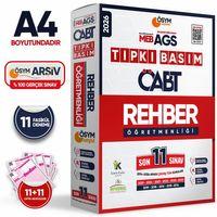 2026 MEB-AGS ÖABT Rehber Öğretmenliği ÖSYM Tıpkı Basım 11’li Deneme Paketi Dijital Cevaplı