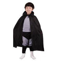 Siyah Renk Yakalı Çocuk Pelerin