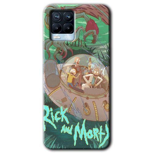 MRCİLETİSİM Realme 8 Pro Kılıf Baskılı Kapak - Bad Breaking + 5D Tam Kaplayan Cam