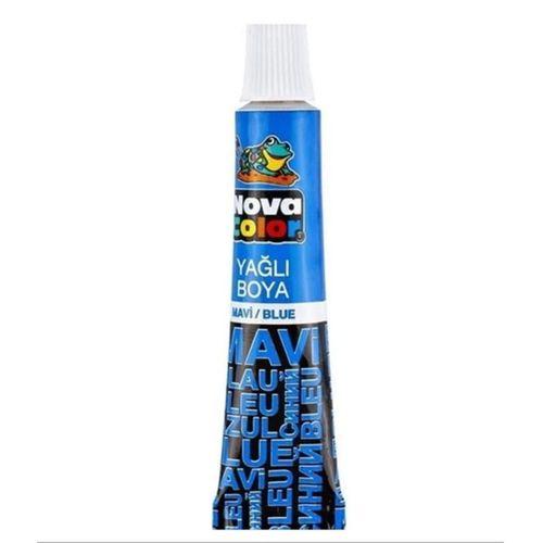 Nova Color Yağlı Boya Tüp Mavi - 4 adet