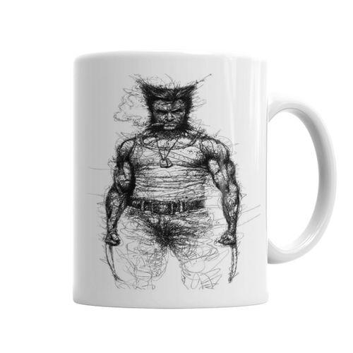 Savage Wolverine Kupa Bardak Porselen