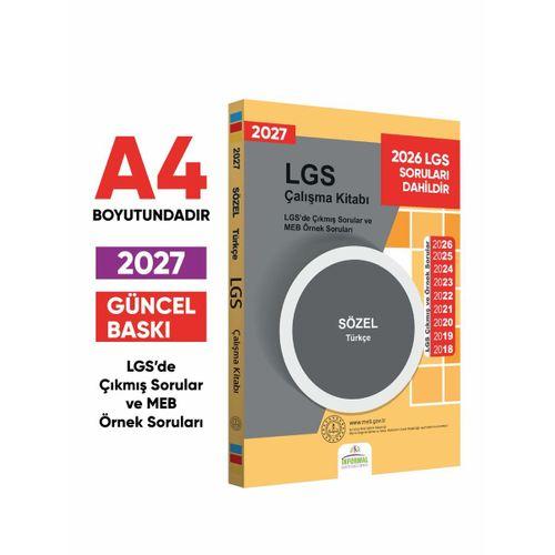 2027 LGS 8 Sınıf Çıkmış ve MEB Örnek Sorular Türkçe-Tarih-Din-İng SÖZEL Çalışma Kitabı 2li Kitap SET