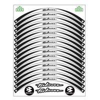 BAJAJ Bajaj Siyah Beyaz Pulsar Uyumlu Reflektörlü 1 Set Jant Şeridi