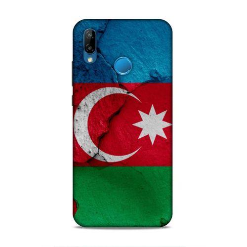 Huawei P20 Lite Uyumlu Kılıf Azarbaijan (18) Telefon Kılıfları Kırmızı Yeşil Mavi