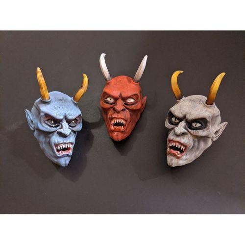 Minyatür 3D baskılı Krampus Maskesi - 5143001