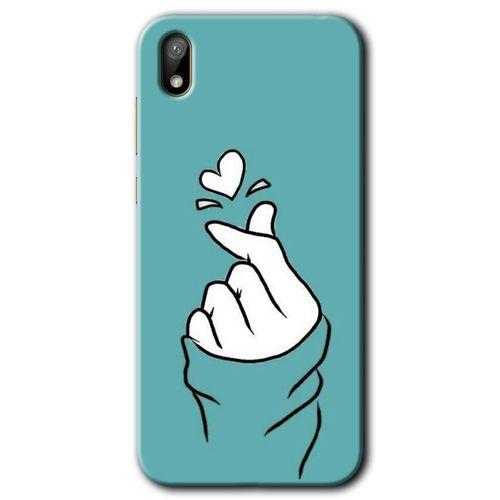 Potkal Hediye Fabrikası Huawei Y5 2019 Kılıf HD Desen Baskılı Arka Kapak - Mutluluk