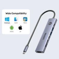 UNITEK UHUB S7 PRO 7-IN-1 5GBPS USB-C HUB (H1124AGY01)