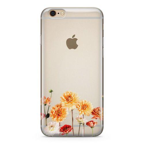 Apple iPhone 6 6s Kılıf Buket Çiçek Arka Kapak Koruma Desenli Full Koruyucu