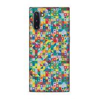 Samsung Galaxy Note 10 Uyumlu Kılıf Utopia (24) Darbe Emici Kılıf Mozaik