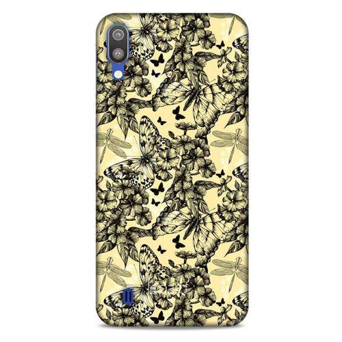 Samsung Galaxy M10 Kılıf Kelebek Etkisi (34) Slim Armor Kılıf Karışık Renkli