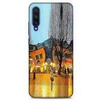 Xiaomi Mi A3 Kılıf Dünya Mimarisi (33) Hybrid Kılıf Krzywy Domek Polonya