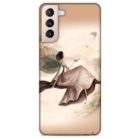 Lopard Samsung Galaxy S21 Plus Uyumlu Kılıf Y.Liva-2020 Seri Bahar Perisi Silikon Kılıf
