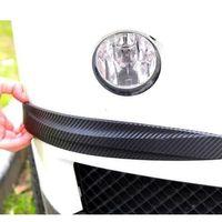 Zhltools Araba Tampon Koruyucu Karbon Desenli 2li Set Siyah