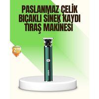 Koyu Yeşil Profesyonel Metal Gövdeli Saç Kesme Makinesi