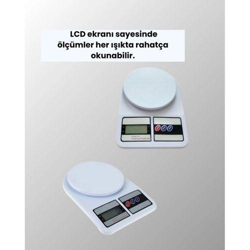 Hassas Tartım İçin Dijital Mutfak Terazisi – 10kg / 1g