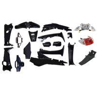 BİSAN Lifan 100 Kaporta Seti Siyah Far-Stop 20 Parça