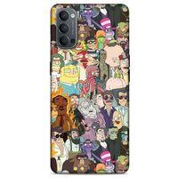 Oppo Reno 4 Uyumlu Kılıf Rick And Morty (33) Hybrid Kılıf Killer Rick