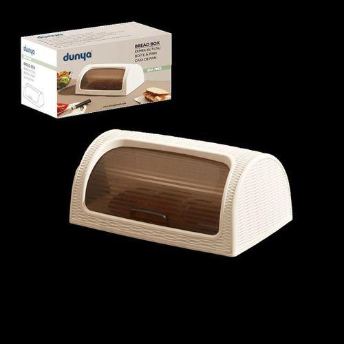 Sürgülü Kapak Ekmek Dolabı 420x274x180 mm Beyaz