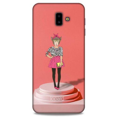 Samsung Galaxy J6 Plus Kılıf FunnyMaX (9) Kılıf Gül Kurusu Maymun