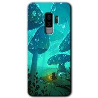 Samsung Galaxy S9 Plus HD Baskılı Kılıf + 9D Tam Ekran Koruyucu - Silhoutte Dropss